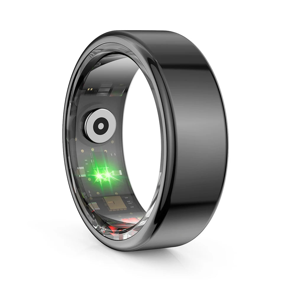 Anillo Inteligente Shunmaii R02 – Monitor Integral de Salud y Actividad, IP68 & 5ATM, Rastreador de Ritmo Cardíaco, Oxígeno, Sueño y Estrés